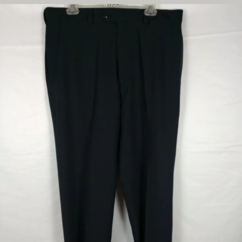 Haggar NEW Navy Men's Size 36x34 Flat-Front Pants